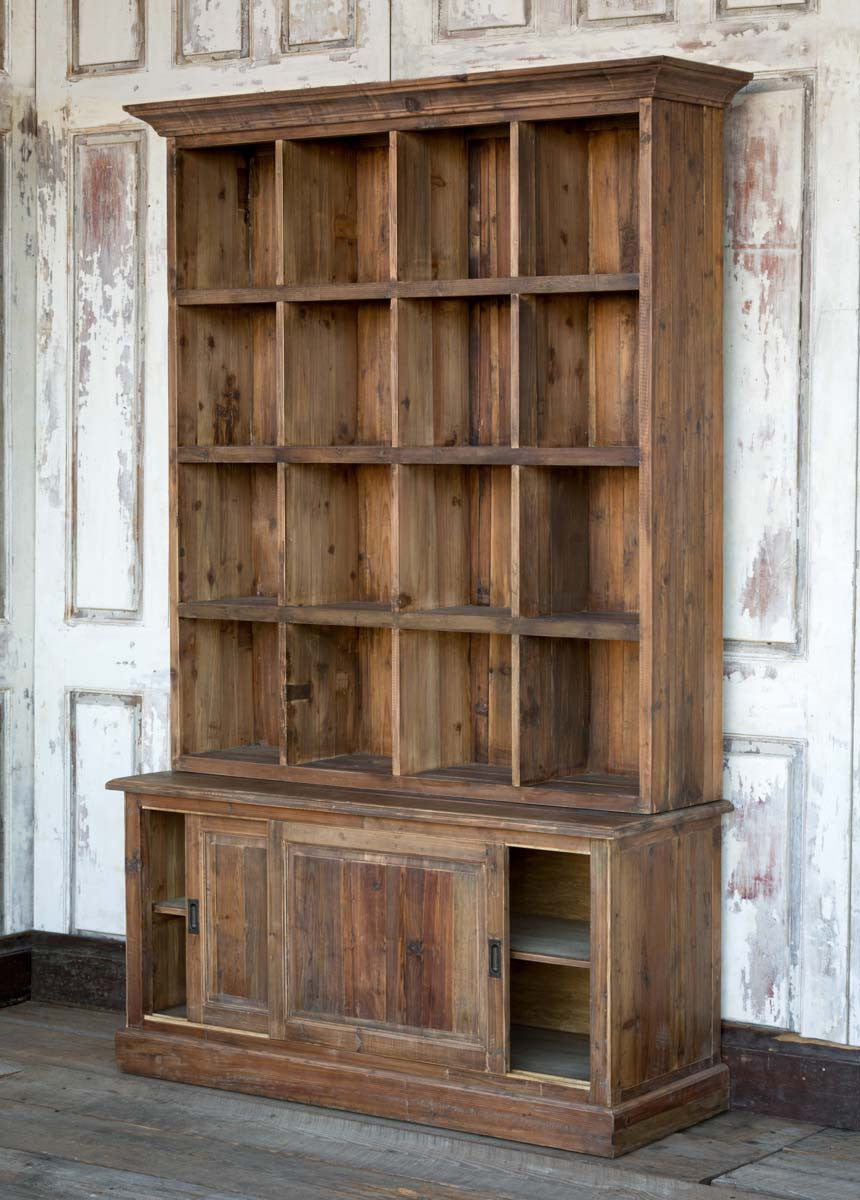 Old Pine Merchant's Cabinet