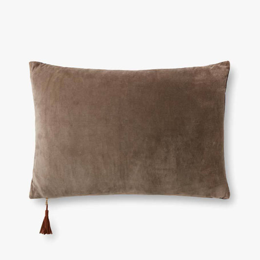 Mocha/Plum Pillow