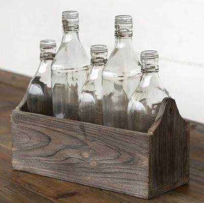 Boxed Bottle Centerpiece