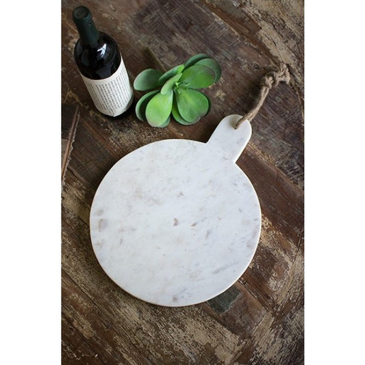 Round Marble Cutting Board