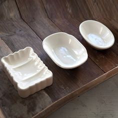 Creamware Soap Dish