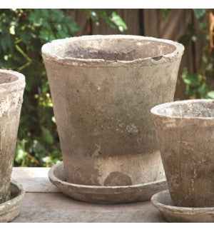 Antiqued Rose Pot