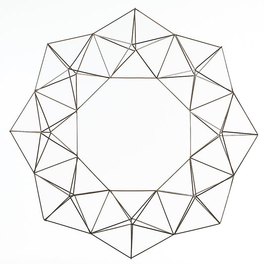 Wire Geo Wreath