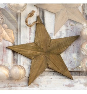 Reclaimed Wood Star Ornament